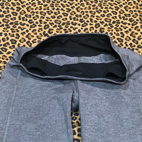 Lululemon Pace Rival Crop Heathered Grey / Black #W6ACIS * 8* - Picture 8 of 12